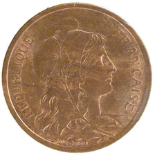 Francia, Dupuis, 2 Centimes, 1914, Paris, SPL-, Bronzo, Gadoury:107