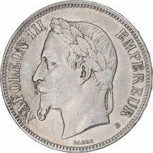 Monnaie, France, Napoléon III, 5 Francs, 1869, Strasbourg, TTB, Argent