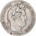 Moneta, Francia, Louis-Philippe, 5 Francs, 1835, Lille, MB, Argento, KM:749.13