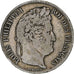 Coin, France, Louis-Philippe, 5 Francs, 1837, Rouen, VF(20-25), Silver