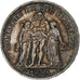 Munten, Frankrijk, Hercule, 5 Francs, 1849, Paris, FR+, Zilver, KM:756.1