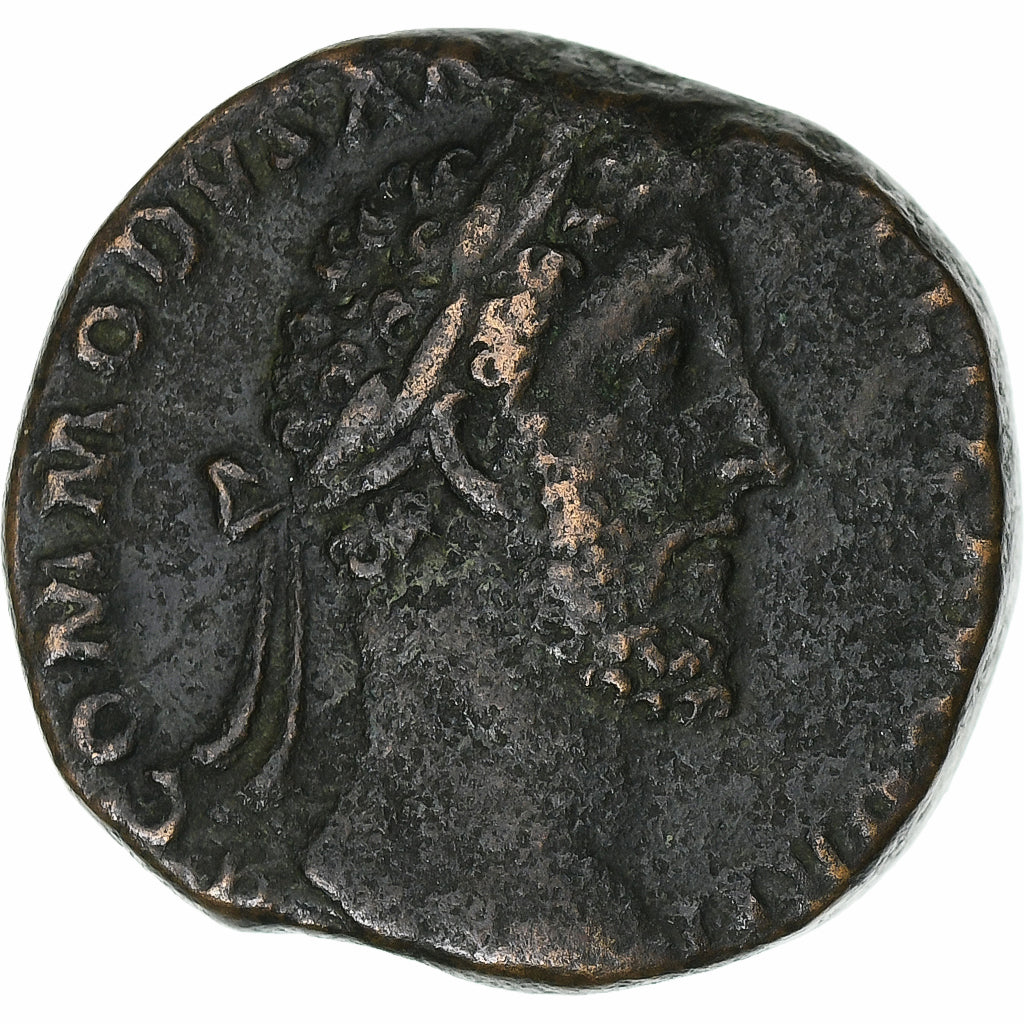 Moneta, Commodus, Sesterzio, 192, Rome, MB, Bronzo, RIC:545
