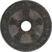 Coin, CONGO FREE STATE, Leopold II, 10 Centimes, 1894, EF(40-45), Copper, KM:4