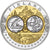 Finlândia, medalha, Euro, Europa, Politics, FDC, MS(65-70), Prata
