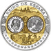 Spain, Medal, L'Europe, Espagne, Politics, Society, War, FDC, MS(65-70), Silver