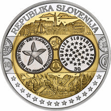 Slovénie, Médaille, Euro, Europa, FDC, Argent