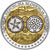 Słowenia, medal, Euro, Europa, MS(65-70), Srebro