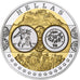 Griechenland, Medaille, Euro, Europa, STGL, Silber