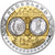 Nederland, Medaille, L'Europe, Reine Béatrix, FDC, Zilver