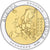 Holandia, medal, L'Europe, Reine Béatrix, MS(65-70), Srebro