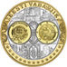 Estonia, Medal, Euro, Europa, Politics, MS(65-70), Silver