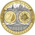 Estonia, medaglia, Euro, Europa, Politics, FDC, Argento
