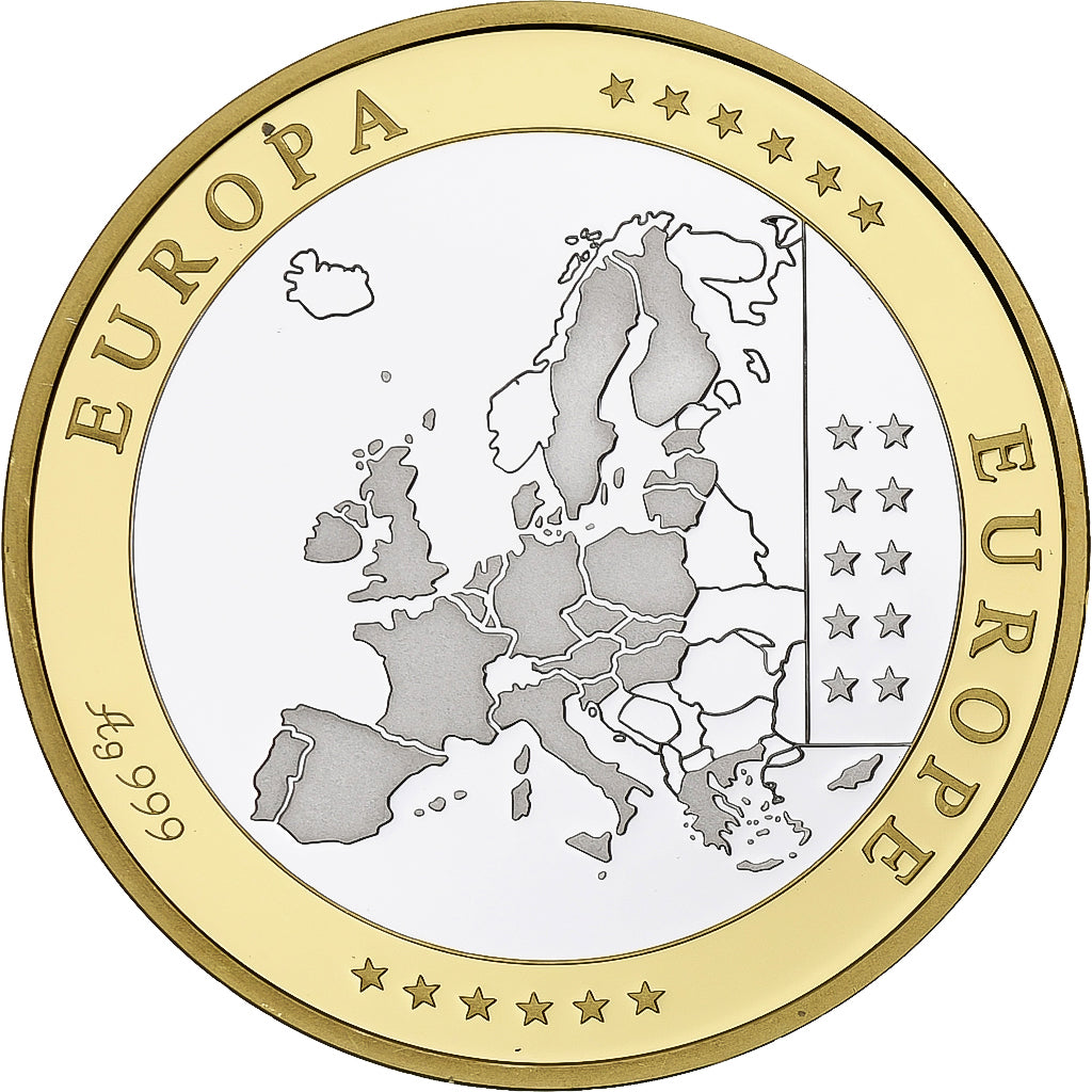 Slovakia, Medal, L'Europe, Politics, Society, War, FDC, MS(65-70), Silver