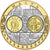 Malta, medalha, Euro, Europa, MS(65-70), Prata