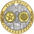 Slovenië, Medaille, Zilver, FDC