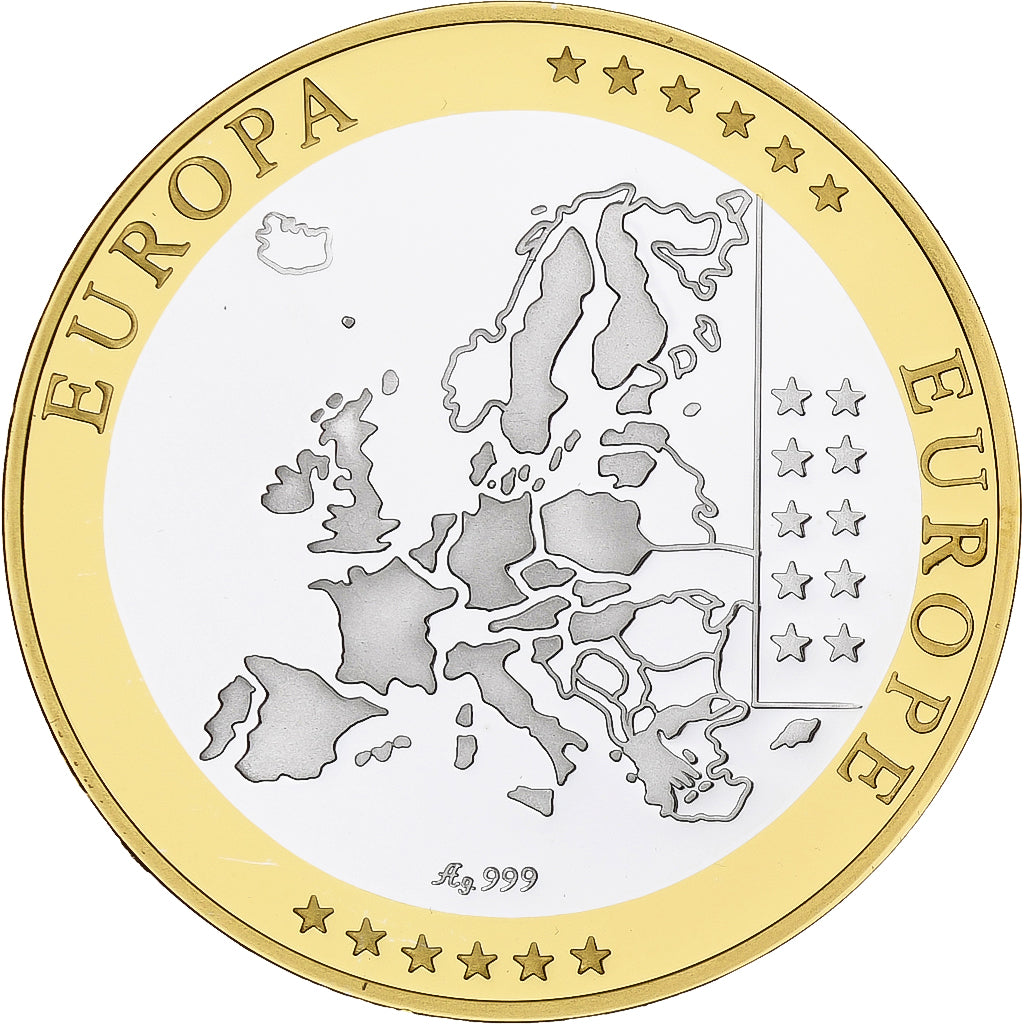 Slovénie, Médaille, Argent, FDC