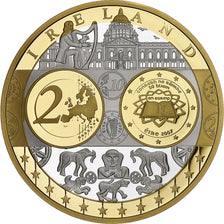 Irlande, Médaille, Euro, Europa, Politics, FDC, FDC, Argent