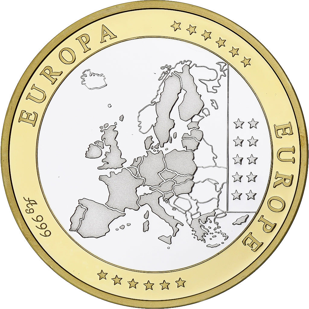 Greece, Medal, L'Europe, Politics, MS(65-70), Silver