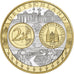 Alemania, medalla, Euro, Europa, FDC, Plata
