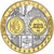 Luxemburg, Medaille, Euro, Europa, STGL, Silber