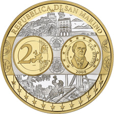 Saint Marin , Médaille, Euro, Europa, Politics, FDC, Argent