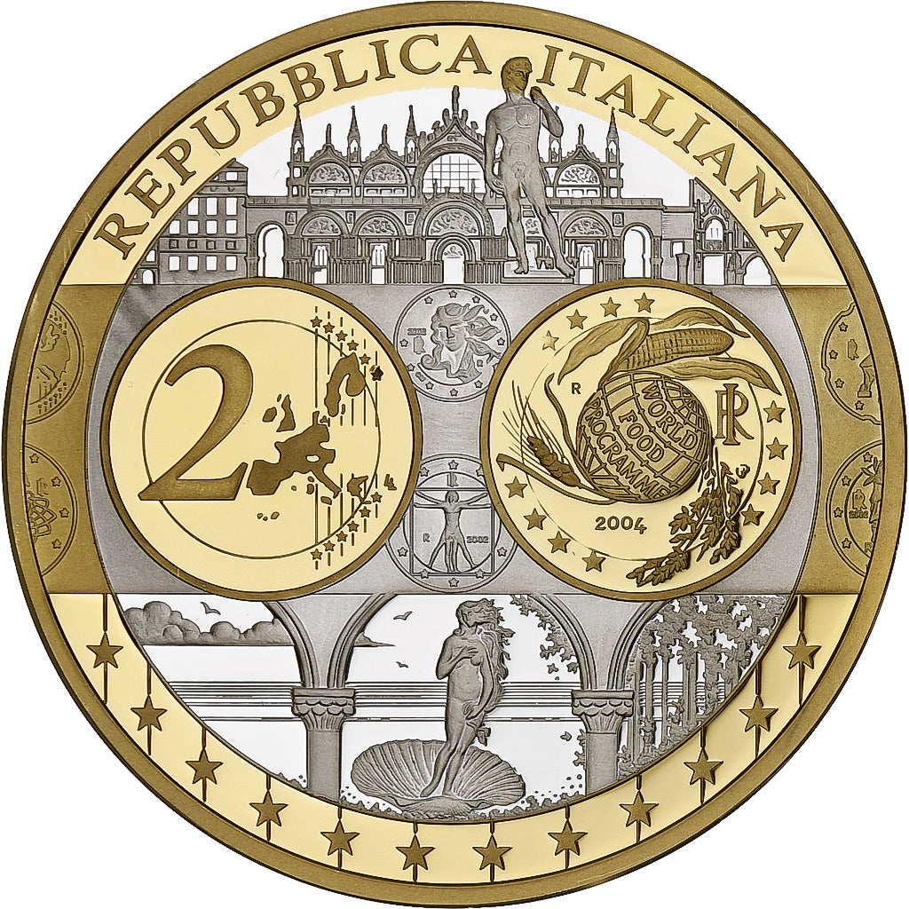 Italy, Medal, L'Europe, L'Italie, MS(65-70), Silver