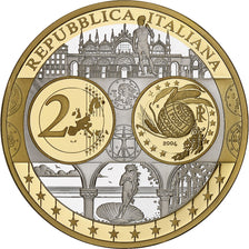 Italy, Medal, L'Europe, L'Italie, MS(65-70), Silver