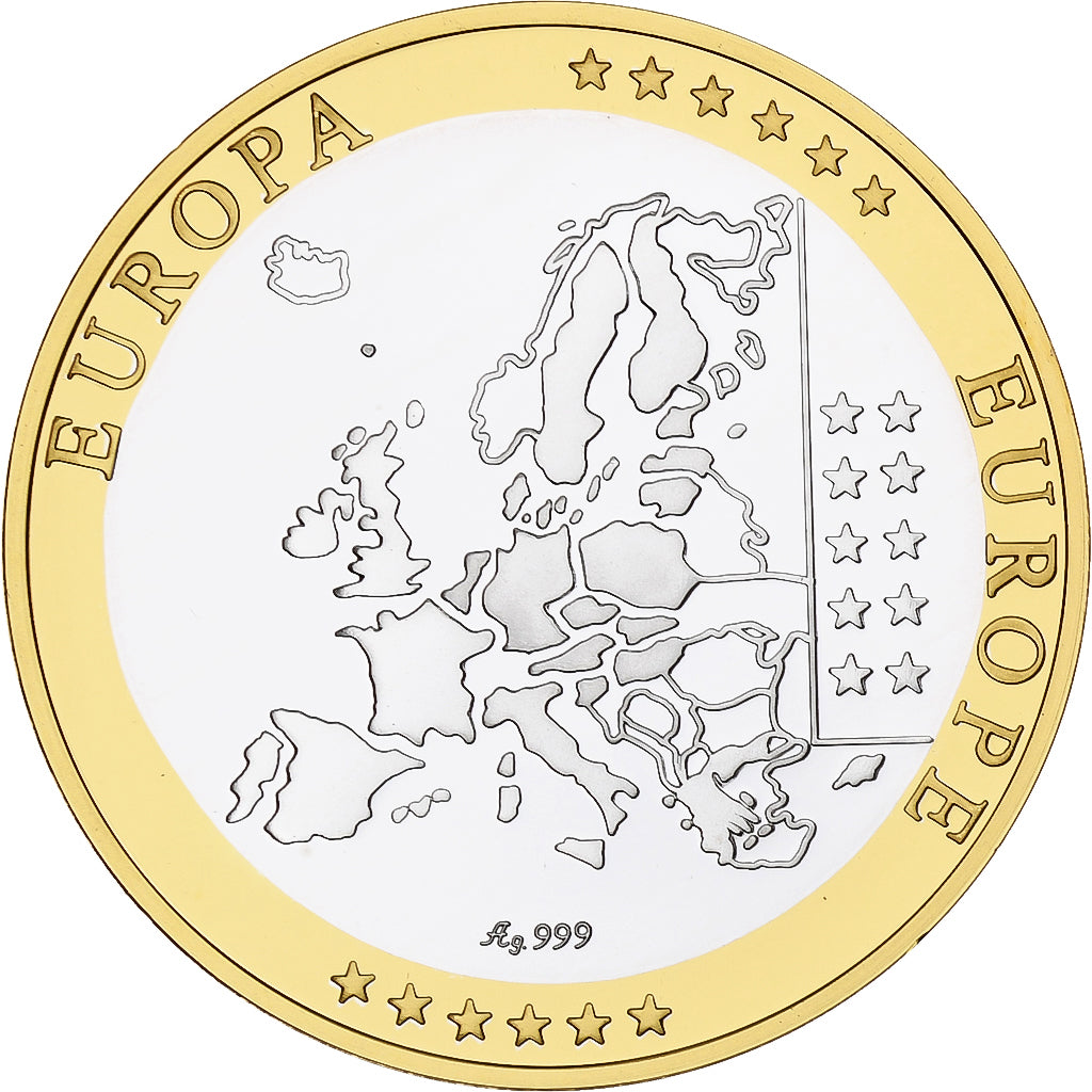 Netherlands, Medal, L'Europe, Politics, Society, War, MS(65-70), Silver