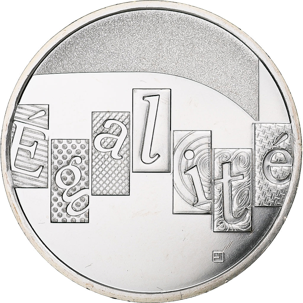 France, 5 Euro, 2013, Egalité, MS(65-70), Silver, Gadoury:EU646