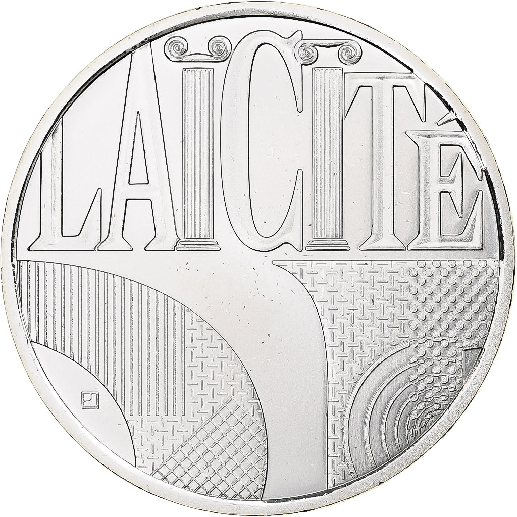 France, 25 Euro, Laicité, 2013, Paris, MS(65-70), Silver