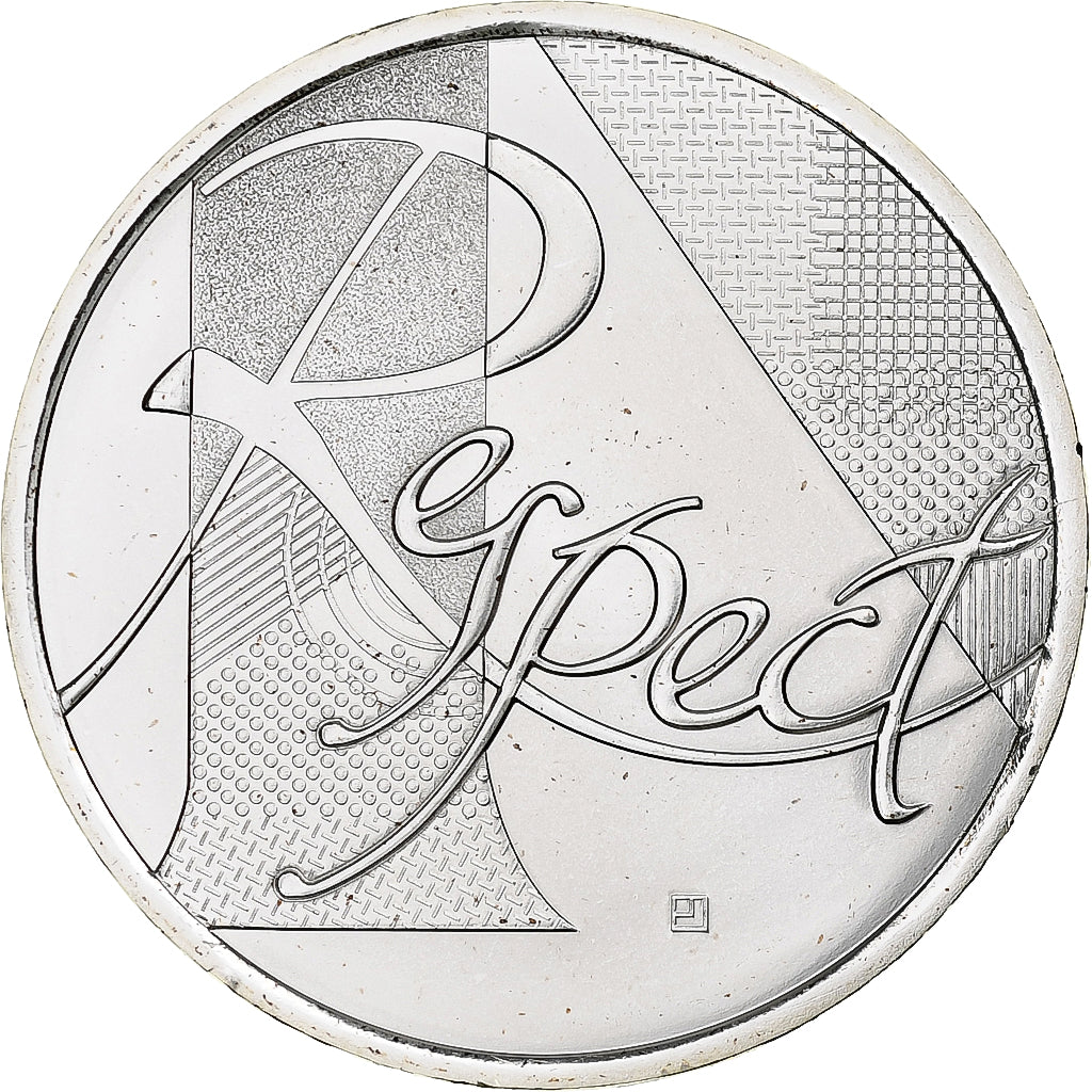 France, 25 Euro, Respect, 2013, Paris, MS(65-70), Silver