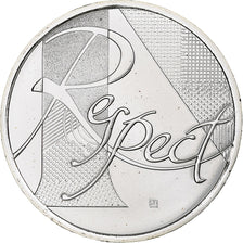 France, 25 Euro, Respect, 2013, Paris, MS(65-70), Silver