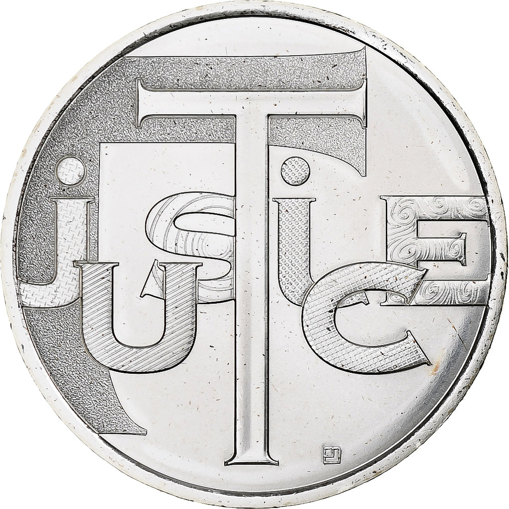 France, 25 Euro, Justice, 2013, Paris, Justice, MS(65-70), Silver