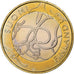 Finlandia, 5 Euro, Provinces - Tavastia, 2011, Vantaa, SPL, Bi-metallico, KM:161