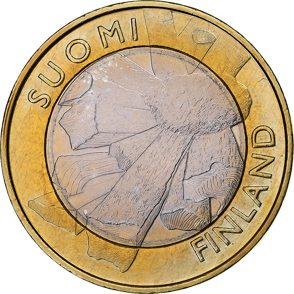 Finnland, 5 Euro, Provinces - Northern Ostrobothnia, 2011, Vantaa, VZ+