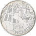France, 10 Euro, 2011, Paris, Picardie, SPL, Argent, KM:1747