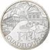 France, 10 Euro, 2011, Paris, Guadeloupe, MS(63), Silver, KM:1737