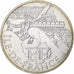 France, 10 Euro, Monnaie de Paris, Ile De France, 2011, Paris, Silver, MS(63)