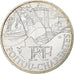 France, 10 Euro, 2011, Paris, Poitou-Charente, SPL, Argent, KM:1748