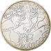 Francja, 10 Euro, Bourgogne, 2012, Paris, MS(63), Srebro, Gadoury:EU514, KM:1867