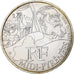 France, 10 Euro, Midi-Pyrénées, 2012, Paris, MS(63), Silver, KM:1887