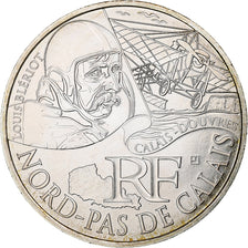 France, 10 Euro, Nord-Pas de Calais, 2012, Paris, MS(63), Silver, KM:1880