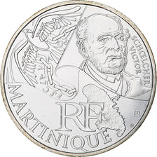 France, 10 Euro, 2012, Paris, Martinique, MS(63), Silver, KM:1879