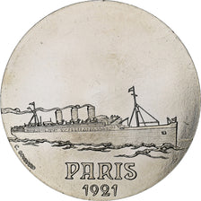 Frankrijk, Medaille, Les Grands Transatlantiques, Paris, Shipping, C. Gondard