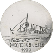 France, Médaille, Les Grands Transatlantiques, Deutschland, C. Gondard, SPL