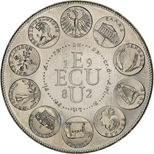 Francja, medal, Ecu Europa, Europe Assise, 1982, Rodier, MS(65-70)