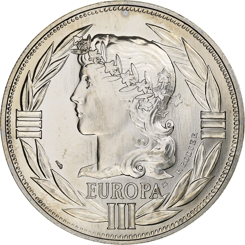 France, Medal, Ecu Europa, Marianne, 1985, Rodier, MS(65-70), Copper-nickel