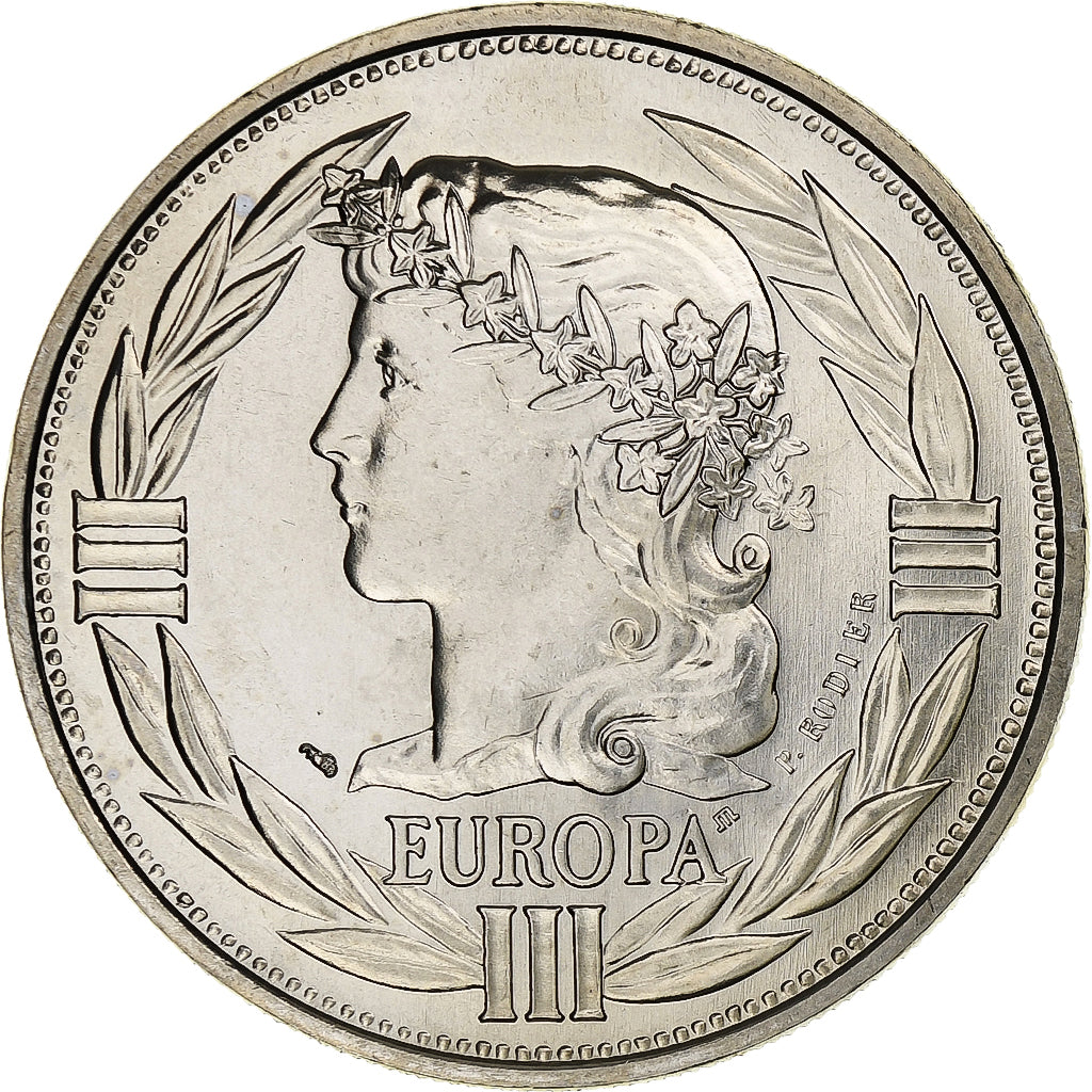 France, Médaille, Ecu Europa, Marianne, 1990, Rodier, SPL+, Cupro-nickel