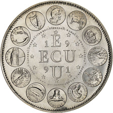 France, Medal, Ecu Europa, Marianne, 1991, Rodier, MS(64), Copper-nickel