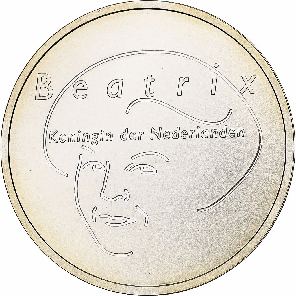 Paesi Bassi, 5 Euro, 2004, Utrecht, SPL, Argento, KM:252